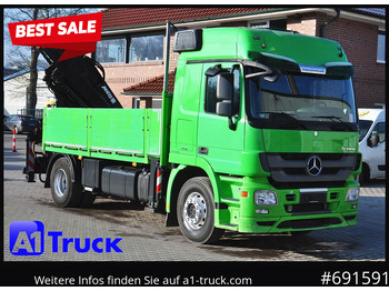 Φορτηγό με ανοιχτή καρότσα MERCEDES-BENZ Actros 1844