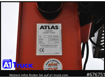 Φορτηγό με ανοιχτή καρότσα, Φορτηγό με γερανό MERCEDES-BENZ Axor 2543, Atlas 170.2 Kran, Lift-Lenkachse,: φωτογραφία 2 Φορτηγό με ανοιχτή καρότσα, Φορτηγό με γερανό MERCEDES-BENZ Axor 2543, Atlas 170.2 Kran, Lift-Lenkachse,: φωτογραφία 2