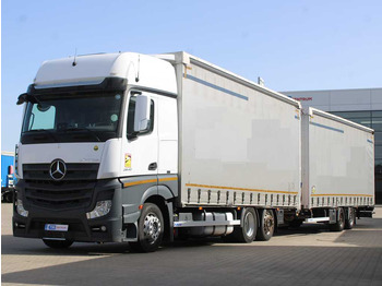 Φορτηγό μουσαμάς MERCEDES-BENZ Actros 2542