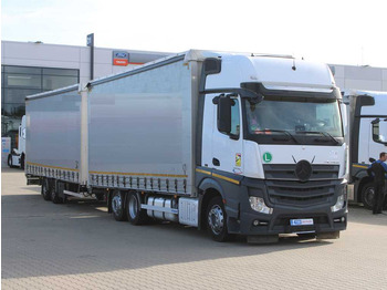 Φορτηγό μουσαμάς Mercedes-Benz Actros 2542, 6X2, LIFTING AXLE + PANAV TVK18M: φωτογραφία 3 Φορτηγό μουσαμάς Mercedes-Benz Actros 2542, 6X2, LIFTING AXLE + PANAV TVK18M: φωτογραφία 3