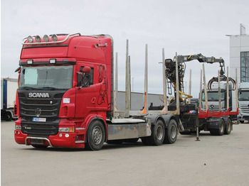 Φορτηγό ξυλείας SCANIA R 480