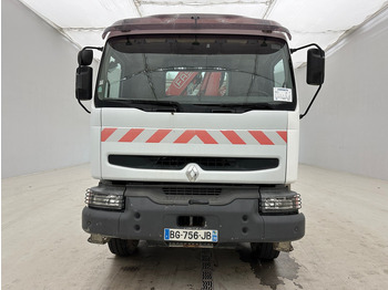 Φορτηγό ανατρεπόμενο, Φορτηγό με γερανό Renault Kerax 320 DCi: φωτογραφία 2