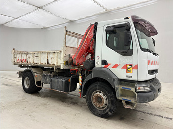 Φορτηγό ανατρεπόμενο, Φορτηγό με γερανό Renault Kerax 320 DCi: φωτογραφία 3