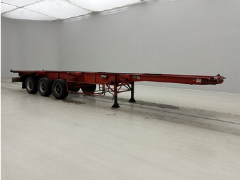 Επικαθήμενο μεταφοράς εμπορευματοκιβωτίων/ Κινητό αμάξωμα Titan Skelet 20-30-40 ft: φωτογραφία 3