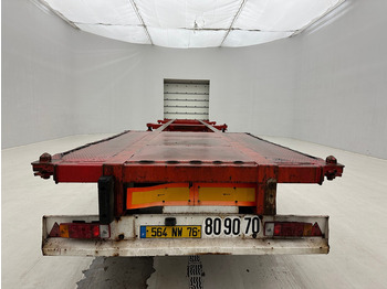 Επικαθήμενο μεταφοράς εμπορευματοκιβωτίων/ Κινητό αμάξωμα Titan Skelet 20-30-40 ft: φωτογραφία 5