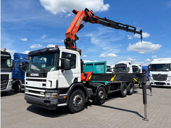 Φορτηγό με γερανό SCANIA P114