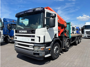 Φορτηγό με γερανό Scania P114-380 8X4 Palfinger PK 44002: φωτογραφία 5