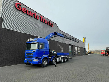 Leasing  Scania R580 V8 8X4 TREKKER-BAKWAGEN COMBI + HMF 4020-K5 Scania R580 V8 8X4 TREKKER-BAKWAGEN COMBI + HMF 4020-K5: φωτογραφία 3