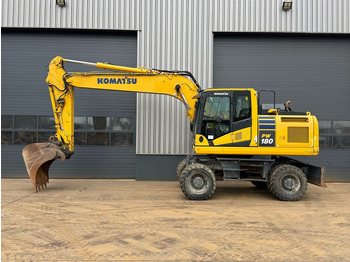Τροχοφόρος εκσκαφέας KOMATSU PW180
