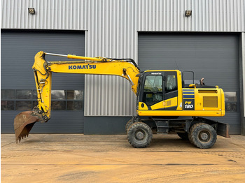 Τροχοφόρος εκσκαφέας KOMATSU PW180