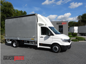 Επαγγελματικό αυτοκίνητο με μουσαμά VOLKSWAGEN Crafter