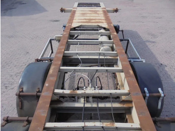 Επικαθήμενο μεταφοράς εμπορευματοκιβωτίων/ Κινητό αμάξωμα Groenewegen 20CC-15-18 STEEL SPRINGS: φωτογραφία 5 Επικαθήμενο μεταφοράς εμπορευματοκιβωτίων/ Κινητό αμάξωμα Groenewegen 20CC-15-18 STEEL SPRINGS: φωτογραφία 5