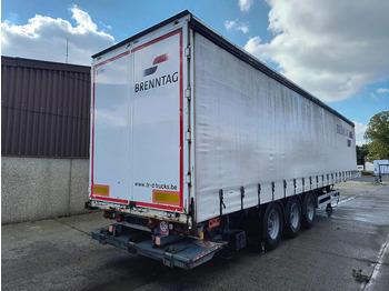 Επικαθήμενο κουρτίνα Pacton D'HOLLANDIA 2000KG + 2 LIFT AXLES: φωτογραφία 3