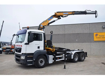 Φορτηγό φόρτωσης γάντζου MAN TGS 26.360