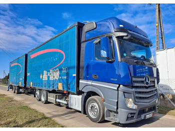 Φορτηγό μουσαμάς MERCEDES-BENZ Actros 2542