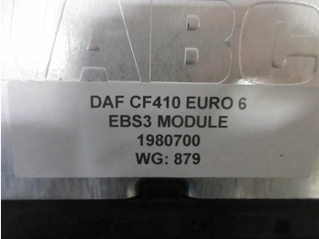 Ηλεκτρικό σύστημα για Φορτηγό DAF 1980700 EBS3 MODULEN DAF CF XF EURO 6: φωτογραφία 5