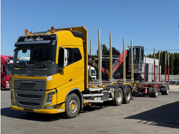 Φορτηγό ξυλείας VOLVO FH16 750