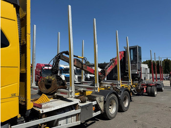 Φορτηγό ξυλείας, Φορτηγό με γερανό Volvo FH 16 750 6x4 + Fliegl: φωτογραφία 4 Φορτηγό ξυλείας, Φορτηγό με γερανό Volvo FH 16 750 6x4 + Fliegl: φωτογραφία 4