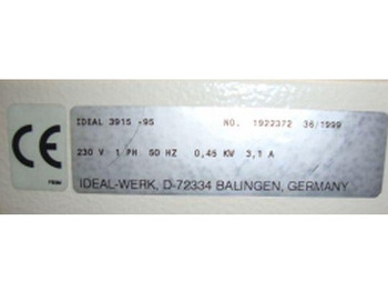 Μηχανή κοπής χαρτιού Stack cutter Ideal 3915-95 - Condition like new: φωτογραφία 5