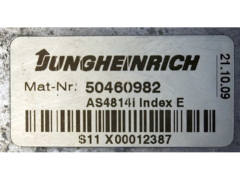 Ηλεκτρονική μονάδα ελέγχου για Ανυψωτικό μηχάνημα Jungheinrich 50460982 | Hef regeling Lifting controller AS4814i from ETV114 year: φωτογραφία 2 Ηλεκτρονική μονάδα ελέγχου για Ανυψωτικό μηχάνημα Jungheinrich 50460982 | Hef regeling Lifting controller AS4814i from ETV114 year: φωτογραφία 2