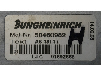 Ηλεκτρονική μονάδα ελέγχου για Ανυψωτικό μηχάνημα Jungheinrich 50460982 | Hef regeling Lifting controller AS4814i from ETV216 year: φωτογραφία 2 Ηλεκτρονική μονάδα ελέγχου για Ανυψωτικό μηχάνημα Jungheinrich 50460982 | Hef regeling Lifting controller AS4814i from ETV216 year: φωτογραφία 2