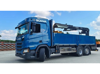 Leasing  Scania R 500 6x2 z żurawiem Fassi F 215 AS – 2019 – Euro 6 –Retarder -Oś skrętna - Gotowa do pracy! Scania R 500 6x2 z żurawiem Fassi F 215 AS – 2019 – Euro 6 –Retarder -Oś skrętna - Gotowa do pracy!: φωτογραφία 1
