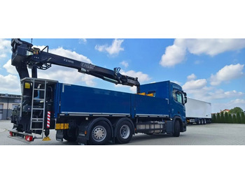 Leasing  Scania R 500 6x2 z żurawiem Fassi F 215 AS – 2019 – Euro 6 –Retarder -Oś skrętna - Gotowa do pracy! Scania R 500 6x2 z żurawiem Fassi F 215 AS – 2019 – Euro 6 –Retarder -Oś skrętna - Gotowa do pracy!: φωτογραφία 5