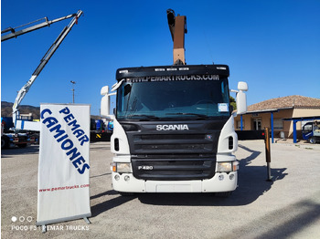 Leasing SCANIA P 420 6X2 GRUA PALFINGER PK 20002-5 CAJA FIJA ABIERTA. SCANIA P 420 6X2 GRUA PALFINGER PK 20002-5 CAJA FIJA ABIERTA.: φωτογραφία 2