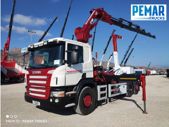 Φορτηγό με γερανό SCANIA P 420
