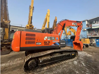 Ερπυστριοφόρος εκσκαφέας In Good Condition 20ton zx200-3g Hitachi zx200-3 Original Japan Excavator Used Please Consult: φωτογραφία 3