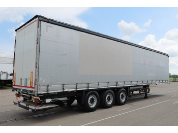 Επικαθήμενο κουρτίνα Schmitz Cargobull SCS 24/ LBW 2000 kg / RUNGENTASCHEN / HUBDACH: φωτογραφία 5