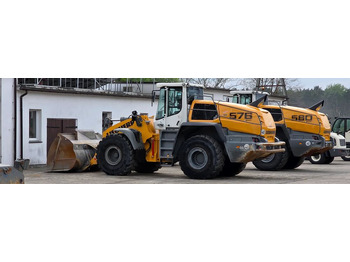 Ελαστιχοφόρος φορτωτής LIEBHERR