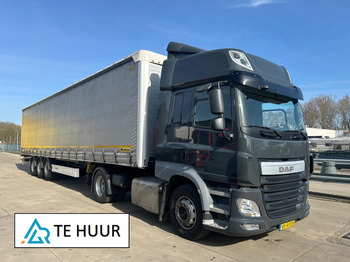 Leasing  DAF CF 510 + Wielton huiftrailer / € 750 per week / NL BE DAF CF 510 + Wielton huiftrailer / € 750 per week / NL BE: φωτογραφία 1
