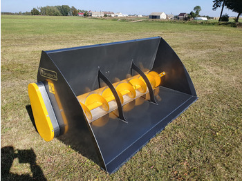 Καινούριο Κουβάς για φορτωτή για Γεωργικά μηχανήματα Grutech Futterverteiler / Bucket with screw / Godet avec vis / Cazo con sinfín / Benna con coclea / Ковш со шнеком / Łyżka ze ślimakiem 1,6 m: φωτογραφία 3 Καινούριο Κουβάς για φορτωτή για Γεωργικά μηχανήματα Grutech Futterverteiler / Bucket with screw / Godet avec vis / Cazo con sinfín / Benna con coclea / Ковш со шнеком / Łyżka ze ślimakiem 1,6 m: φωτογραφία 3