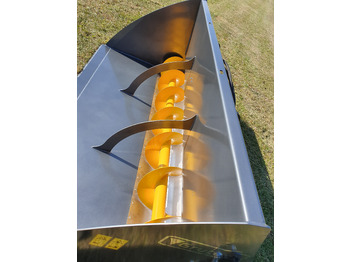 Καινούριο Κουβάς για φορτωτή για Γεωργικά μηχανήματα Grutech Futterverteiler / Bucket with screw / Godet avec vis / Cazo con sinfín / Benna con coclea / Ковш со шнеком / Łyżka ze ślimakiem 1,6 m: φωτογραφία 4 Καινούριο Κουβάς για φορτωτή για Γεωργικά μηχανήματα Grutech Futterverteiler / Bucket with screw / Godet avec vis / Cazo con sinfín / Benna con coclea / Ковш со шнеком / Łyżka ze ślimakiem 1,6 m: φωτογραφία 4