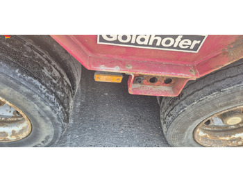 Επικαθήμενο με χαμηλό δάπεδο για τη μεταφορά βαρέως εξοπλισμού Goldhofer STZ-TBL3-33/80 Tiefbett mit Rampen Lenkung mit FB: φωτογραφία 3