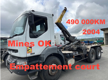 Φορτηγό φόρτωσης γάντζου RENAULT Kerax 370