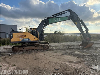 Εκσκαφέας 2016 VOLVO EC250EL FULLT UTRUSTET RIVNINGSMASKIN - ROTOTILT - SENTRALSMØRING - 6029 TIMER.: φωτογραφία 4