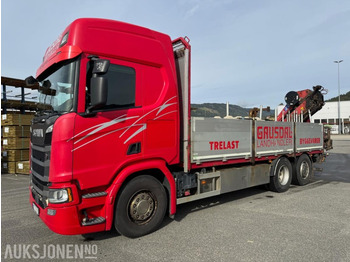 Φορτηγό με γερανό SCANIA R 500