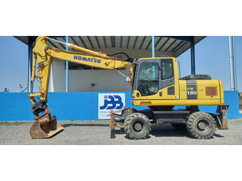 Τροχοφόρος εκσκαφέας KOMATSU PW180