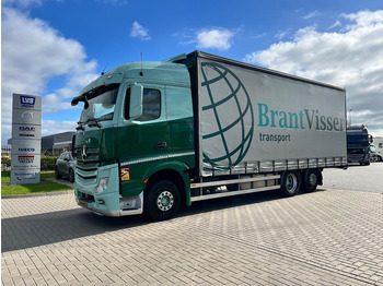 Φορτηγό μουσαμάς MERCEDES-BENZ Actros 2745