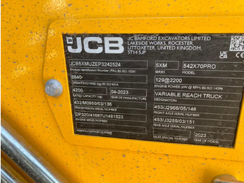 Τηλεσκοπικός φορτωτής JCB 542-70: φωτογραφία 5