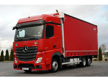 Φορτηγό μουσαμάς MERCEDES-BENZ Actros 2545