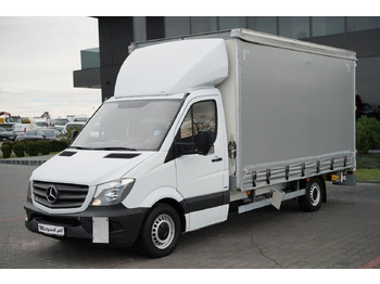 Επαγγελματικό αυτοκίνητο με μουσαμά MERCEDES-BENZ Sprinter