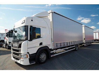 Φορτηγό μουσαμάς Scania P 280 / TANDEM / 4X2 / MEGA / I-PARK COOL / PRZ: φωτογραφία 4 Φορτηγό μουσαμάς Scania P 280 / TANDEM / 4X2 / MEGA / I-PARK COOL / PRZ: φωτογραφία 4