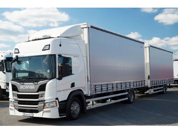 Φορτηγό μουσαμάς Scania P 280 / TANDEM / 4X2 / MEGA / I-PARK COOL / PRZ: φωτογραφία 3 Φορτηγό μουσαμάς Scania P 280 / TANDEM / 4X2 / MEGA / I-PARK COOL / PRZ: φωτογραφία 3