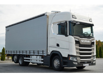 Φορτηγό μουσαμάς SCANIA S 450