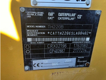 Leasing CAT TH 220 B FOR PARTS  CAT TH 220 B FOR PARTS: φωτογραφία 3