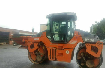 Ασφαλτικός οδοστρωτήρας Hamm DV90 VO mit Streuer Klima Deutsche Maschine: φωτογραφία 3