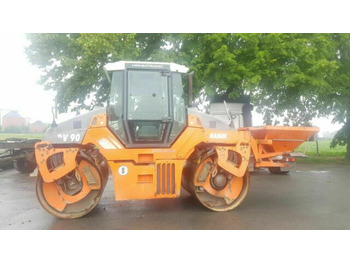 Ασφαλτικός οδοστρωτήρας Hamm DV90 VO mit Streuer Klima Deutsche Maschine: φωτογραφία 5